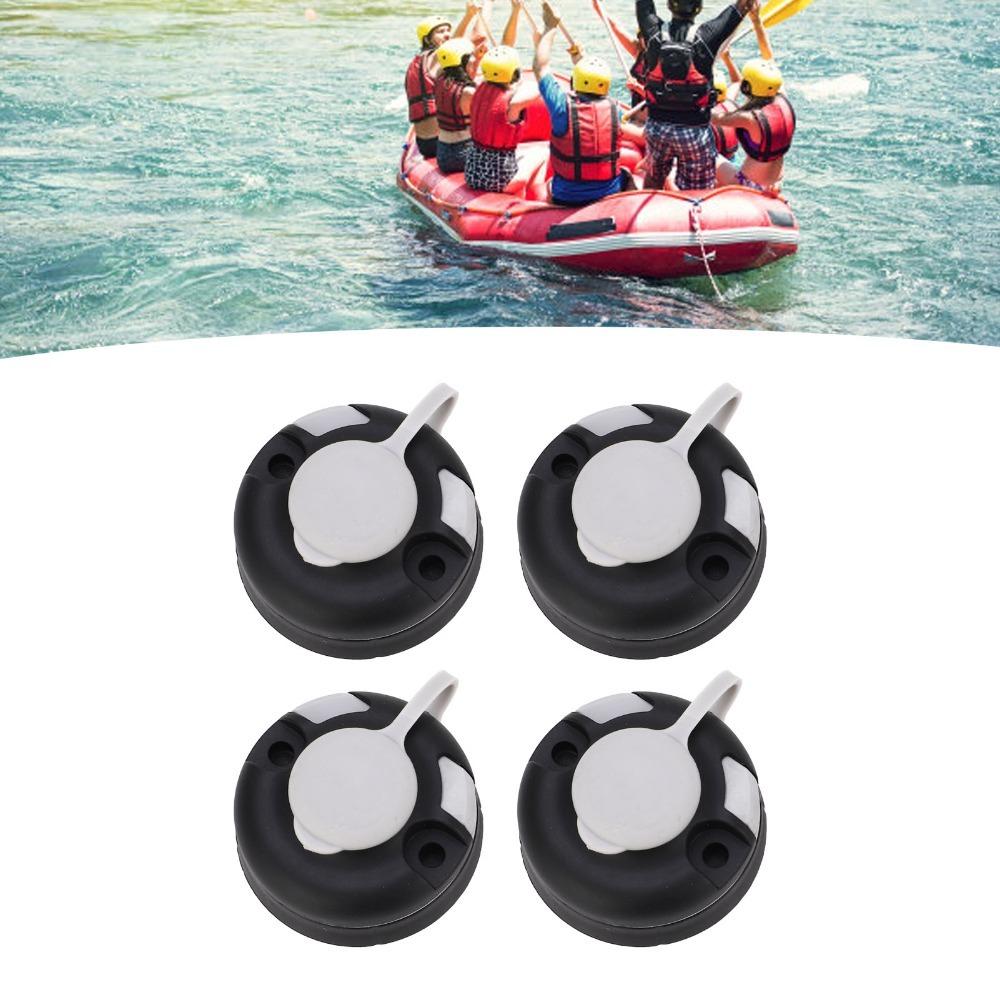 4PCS Highly Wear Resistant Kayak Track Mount Base Kayak Track Star Mount for Kayaks