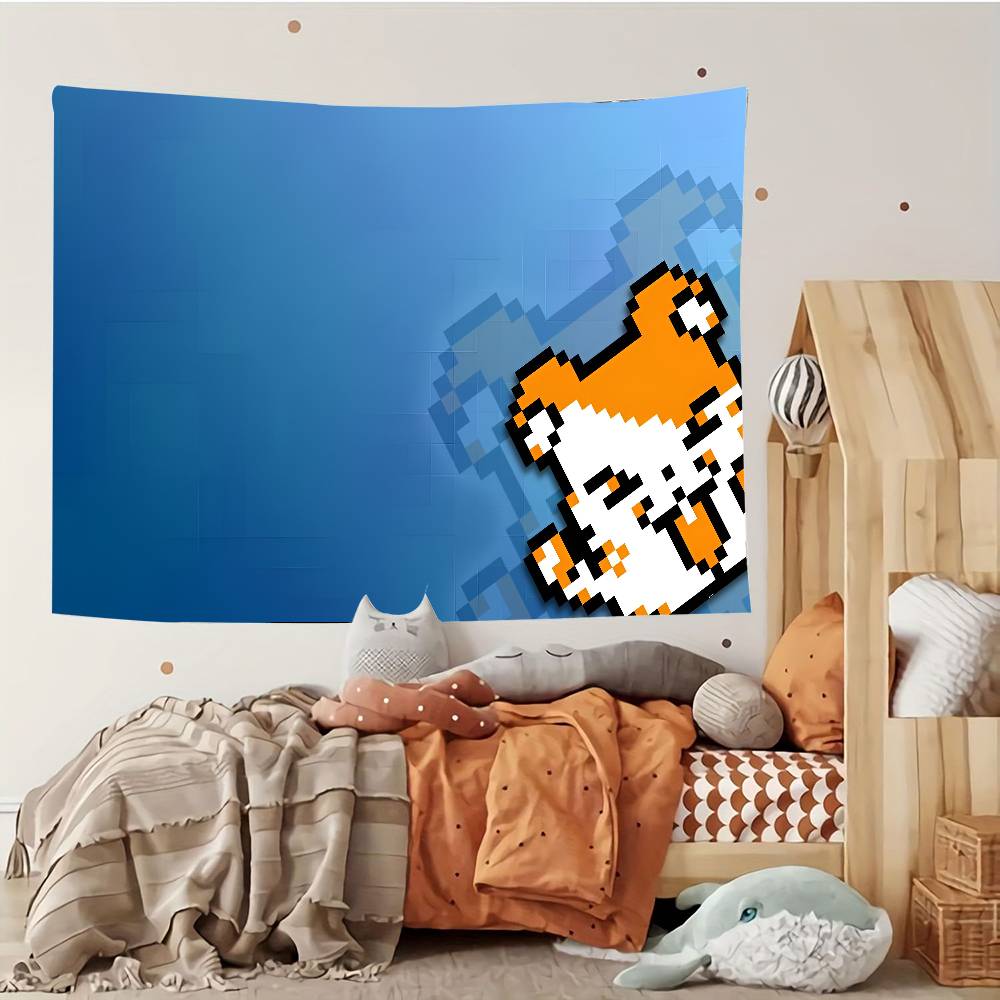 Hamtaro Tapestry Customizable Tapestries Of Various Styleswall Hangings Celebrity Photo Printingwall Hangings