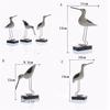 Nautical 3pcs/set Desktop Craft Model Office Seagull Home Desk Decor Ornaments Figurines Miniatures