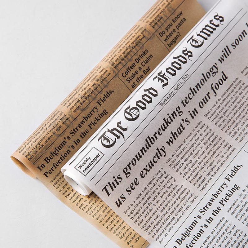 5m*30cm Parchment Paper Grease Resistant Basket Liner Oilpaper Bread Sandwich Burger Fries Wrappers Baking Tools