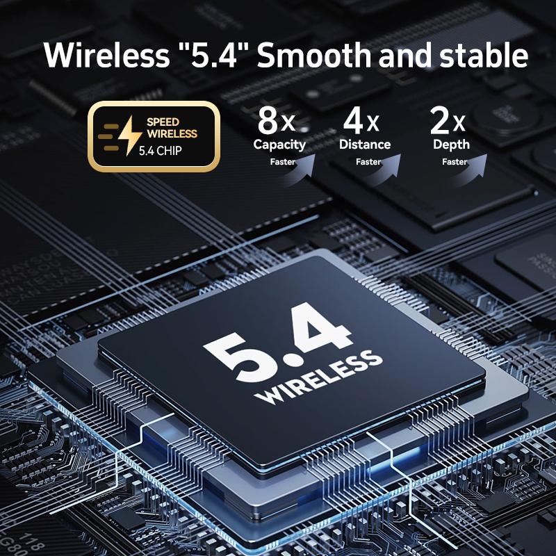 Xiaomi M83 Wireless Bluetooth 5.4 Earbuds ANC Earphones Realtime Adaptive Headphones Hi-Res IP55 Waterproof, LED Display Charging Case