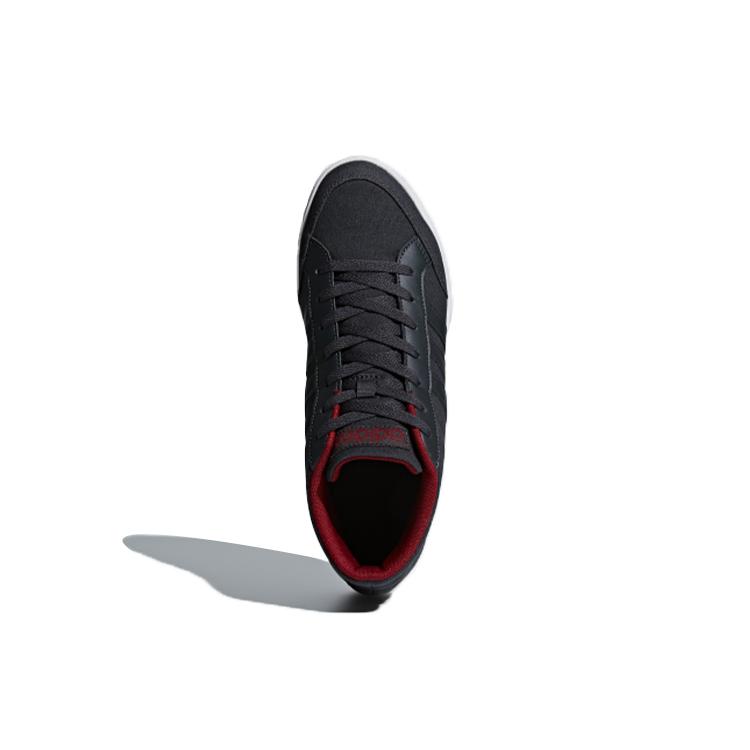 adidas Neo Vs Set Mid top Скейтбордические кроссовки Мужские Угольно-черные DB0044