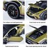 1:Масштаб 24 HURACAN STERRATO URUS Модель автомобиля Игрушка Металл Литье под давлением Звук Свет Амортизация Модели Хобби Подарки для Детей