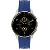ERBORD Universal Silicone Strap 20mm, Tropic, Blue / Silver Buckle