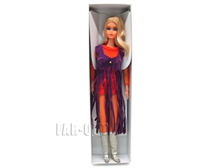 Кукла Barbie Live Action, кукла Barbie Live Action Blonde, позирующая винтажная кукла 1971 года