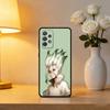 Чехол для телефона D-Dr S-STONE Аниме Мягкий Силикон Черный Для Samsung Galaxy A73,A72,A71,A70,A53,A52,A51