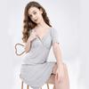 Maternity Nursing Dress Summer Postpartum Moms Breastfeeding Dress Clothes for Pregnant Women  Autumn Pregnancy Feeding Dress