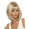 European Short Wig Women's Fashion Straight Wig With Bangs