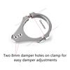 37mm Universal Fork Bracket Steering Damper Fork Mounting Clamp Bracket Diameter 37mm, Damper Bracket