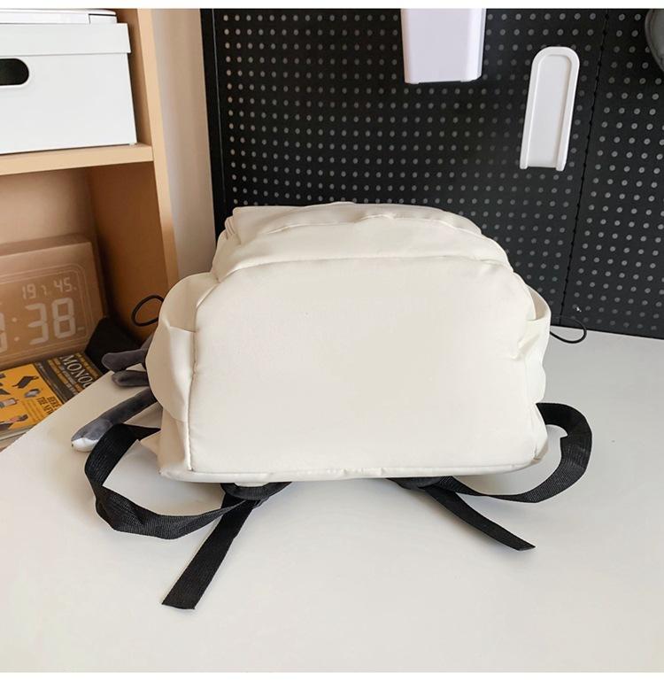 Рюкзак школьной сумки сплошного цвета Унисекс для учащихся средней школы