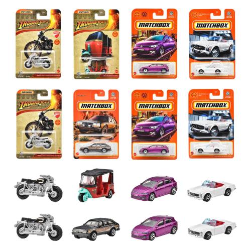 Matchbox Basic Cars J Assortment Vehicle Toy Mini Cars, 24-Car Set, Box Sold, Ages 3 and Up, 98BJ-30782