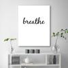 Canvas print, Breathe