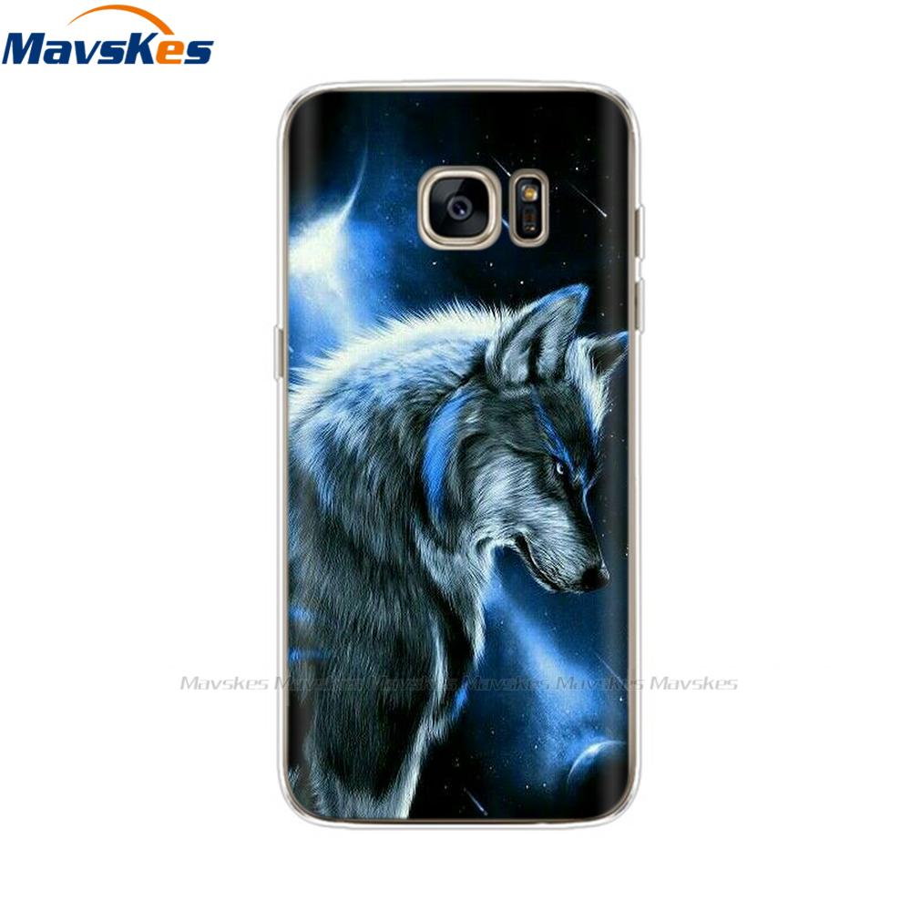 Мультяшный силиконовый чехол для Samsung Galaxy S7 Чехлы Обложка Цветок Мягкий ТПУ Чехол для телефона для Samsung S7 edge G930F G930FD G930W8 Funda