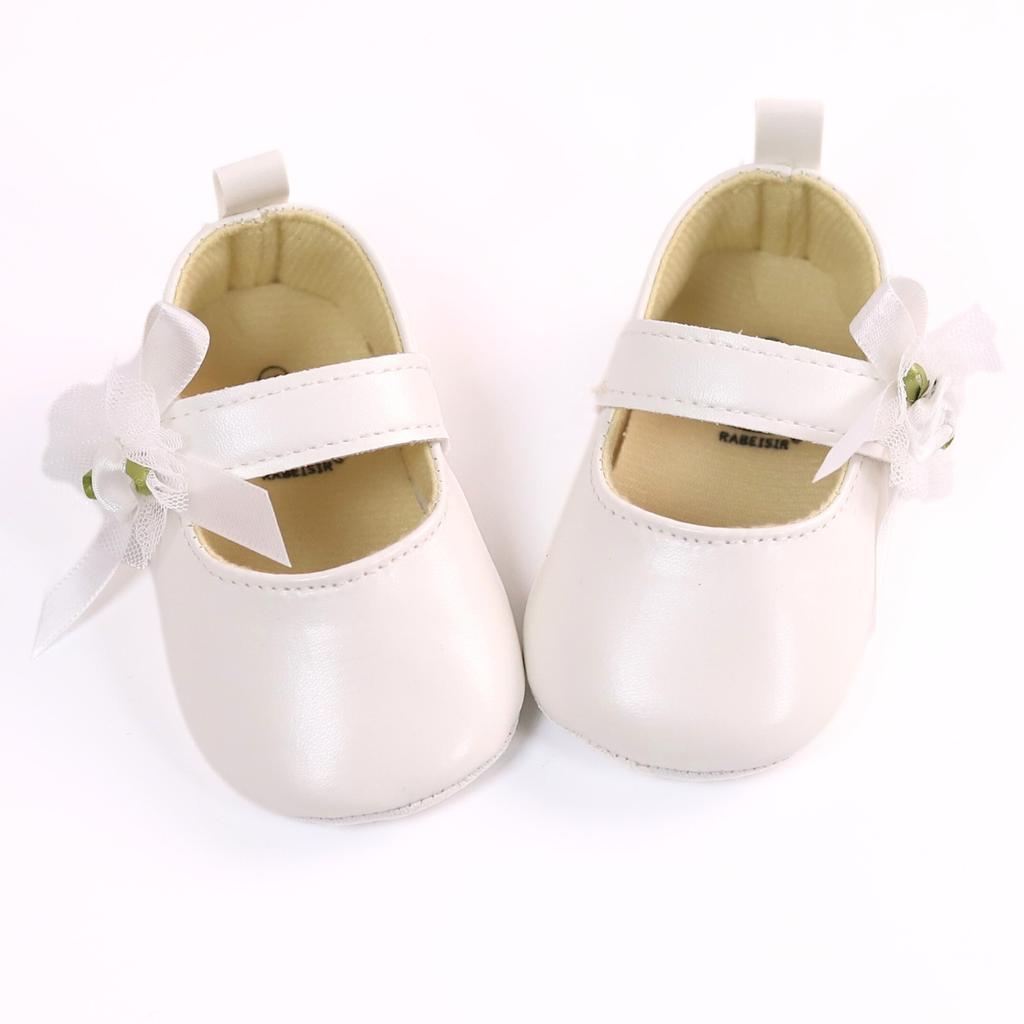 Baby girl princess shoes 0-18 months baby walking shoes soft sole fashionable versatile single shoe