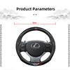 3D Накладка на руль для гоночного автомобиля Противоскользящий защитный чехол Для Lexus LS LC IS350 ES300 GX460 LX570 RX500h NX300 GS350 CT200h