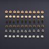 10sets Shoes DIY Decoration Nail Garment Leather Craft Nail Rivets Cloth Button Screw Brass