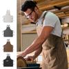 New Fashion Canvas Kitchen Waterproof Apron  Chef Apron  Apron for Men for  Grill  Bar Shop Cafes Beauty Nails Uniform Kitchen