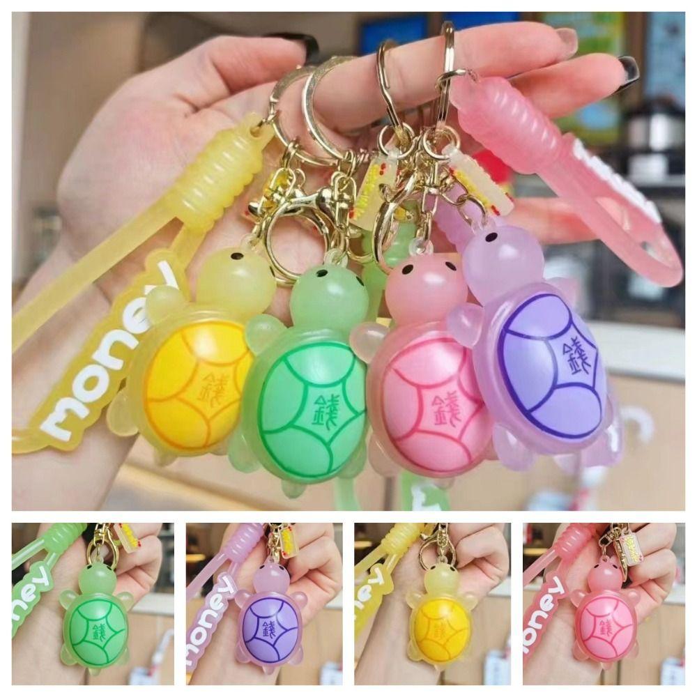 Rich Turtle Bag Pendant Cute Sea Turtle Keychain Fashion   Hanging Accessory