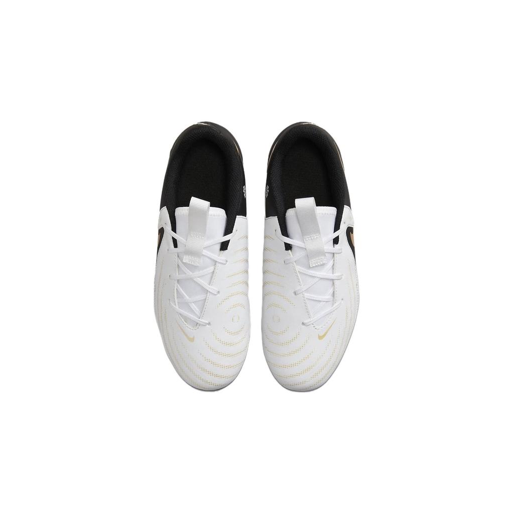 Nike Phantom GX 2 Academy MG GS Mad Ready Pack Детские кроссовки Белый металлик-Золотая монета Черный FD6722-100
