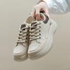 White Shoes Women's Autumn New Height Increasing Student Board Shoes Platform Street Style Casual Women's Shoes