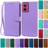 For Moto G55 Case Wallet Flip Leather Cover For Motorola G55 5G Case Phone Cover For Moto G55 Case Coque Fundas Capa