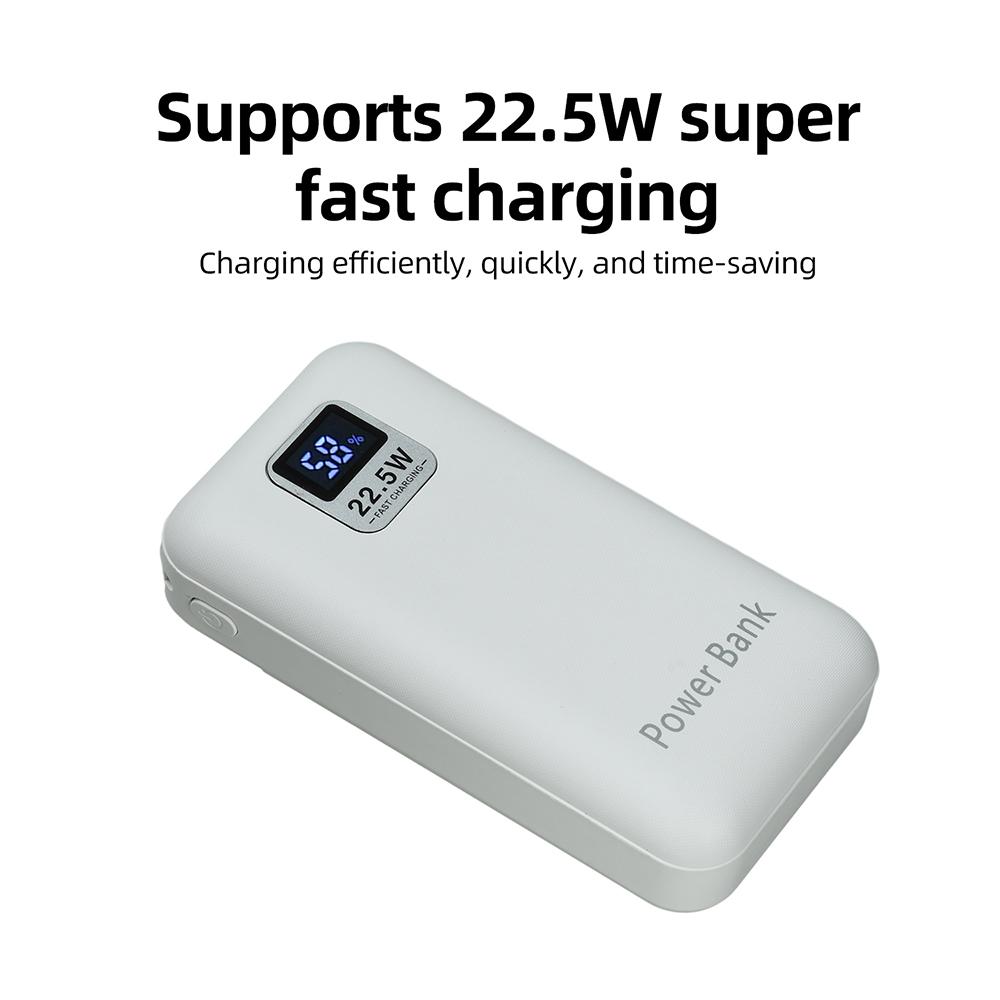 Корпус Power Bank Super Fast Charge 22,5 В для материнской платы, аккумулятора 21700, с быстрой зарядкой, со съемным аккумулятором, корпус Power Bank для замены аккумулятора