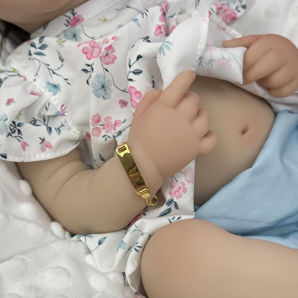 BZDOLL 19 дюймов 48 см Кукла Реборн для девочки с полностью виниловым телом Игрушка для ребенка Ручная работа Мода Подарок на день рождения для детей Кукла для купания Игрушка для ролевых игр Коллекционные куклы