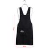 Oil-proof Cross Strap Kitchen Apron Waterproof Chef Work Uniform Cooking Apron  Woman/Man