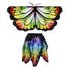 Costume Butterfly Cape Dressing Up Wing Cloak Cute Scarves & Wraps  Kids