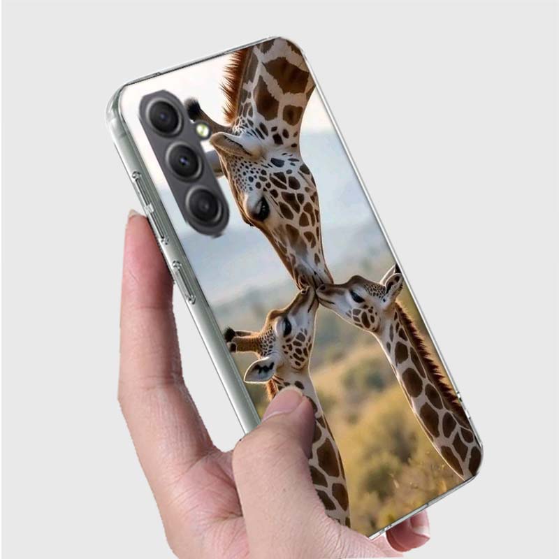 Giraffes Have Long Necks Phone Case for Samsung A16 A26 A36 A56 A17 A37 A57 A07 A06 A02S A03 A04S A05S Galaxy Note 20 10 A50S A7