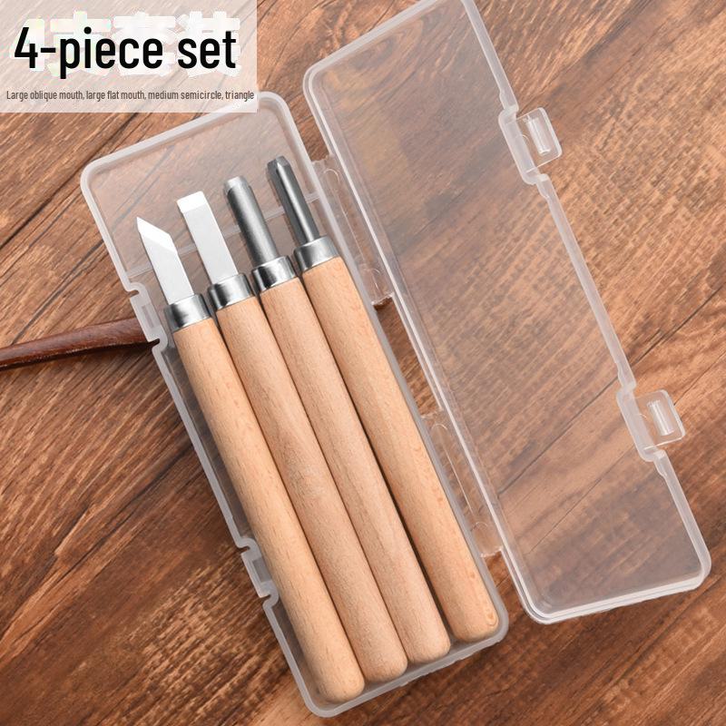 Набор ножей для резьбы по дереву: Набор для резьбы по дереву и резиновые штампы