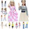 Модная одежда для кукол 11,5 дюймов (30 см) Девочка-кукла Разные стили Платье Брюки Рубашки Милые наряды для кук 1/6 Игрушка Подарок Аксессуары