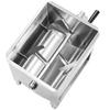 VEVOR Manual Meat Mixer, 60L Fixed Tank Meat Processing Equipment(Mixing Max 60LBS for Meat), Stainless Steel Meat Mixer