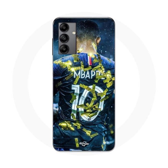 Coque - Maniacase - Galaxy A04s - Kylian Mbappe - Noir - Souple