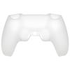 PlayVital Pure Series Protective Silicone Cover for PS5 Soft Rubber Grip Case with Six Thumbstick Compatible with PS5 Controller Charging Stand In the