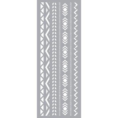 Декоративный трафарет 15x40 см Перуанский