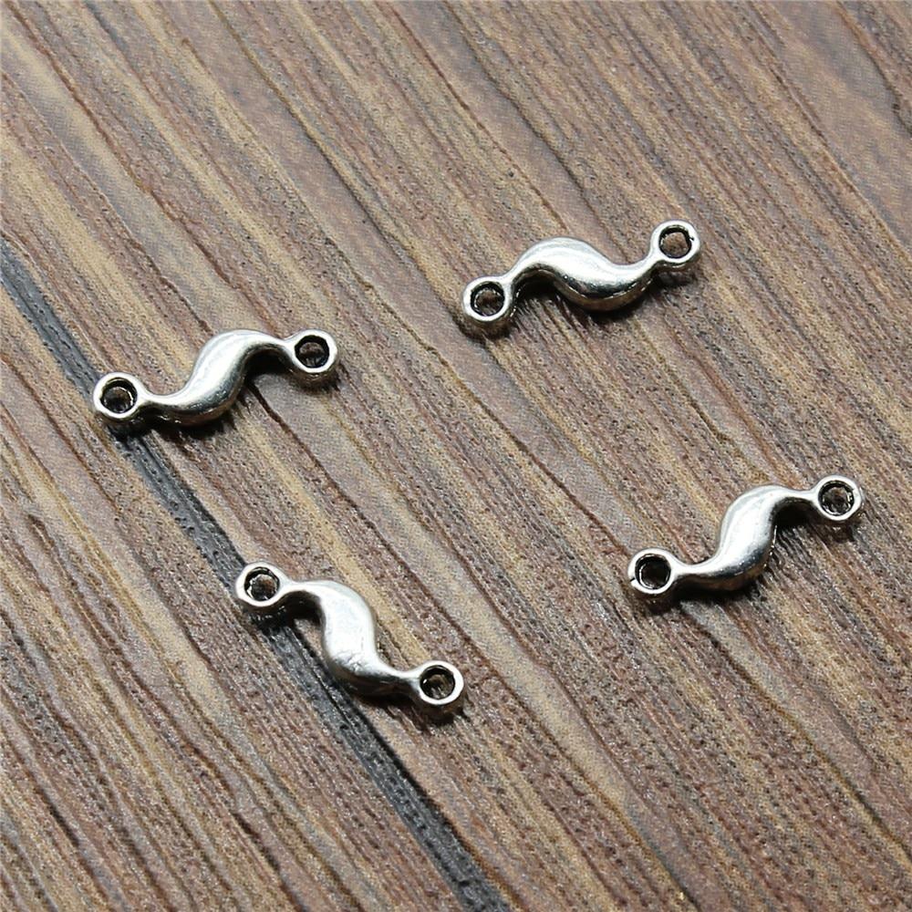 50 шт. 11x3 мм соединительные подвески для изготовления ювелирных изделий поворотный соединитель подвески Шарм поворотный соединитель
