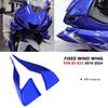 Для YZFR3 2024 2025 YZFR25 2024 YZF R3 R25 2019-2025 Мотоцикл Спорт Прижимная сила Голый Передние Спойлеры Аэродинамическое Крыло Дефлектор