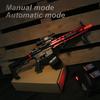 Игрушки M4 Электрический Гелевый Бластер, Ручной/Автоматический Экологичный Бластер с Брызгами, Подходит Для Игр в Стрельбу на Открытом Воздухе