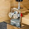 Stainless Steel Cabinet Door Installation Locator Adjustable Woodworking Auxiliary Tools Mounting Jig Hidden Door Mount Support