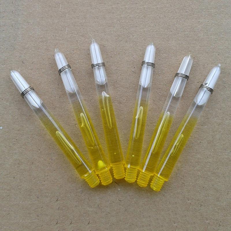 3шт 53 мм средние нейлоновые стержни для дротиков с металлическим кольцом