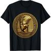 Egypt Ancient Golden Pharaoh Coin Sphinx Egyptian T-Shirt(2)