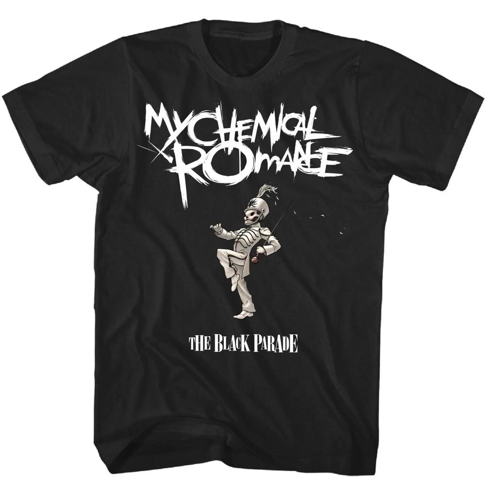 My Chemical Romance The Black Parade Футболка Мужская Рок-музыка Классическая Группа Черная Унисекс Футболка