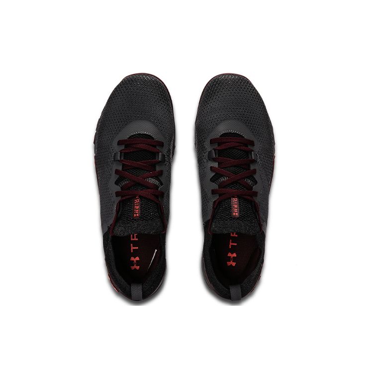 Under Armour Мужские кроссовки TriBase Reign 3 Pitch Grey Venom Red 3023698-101