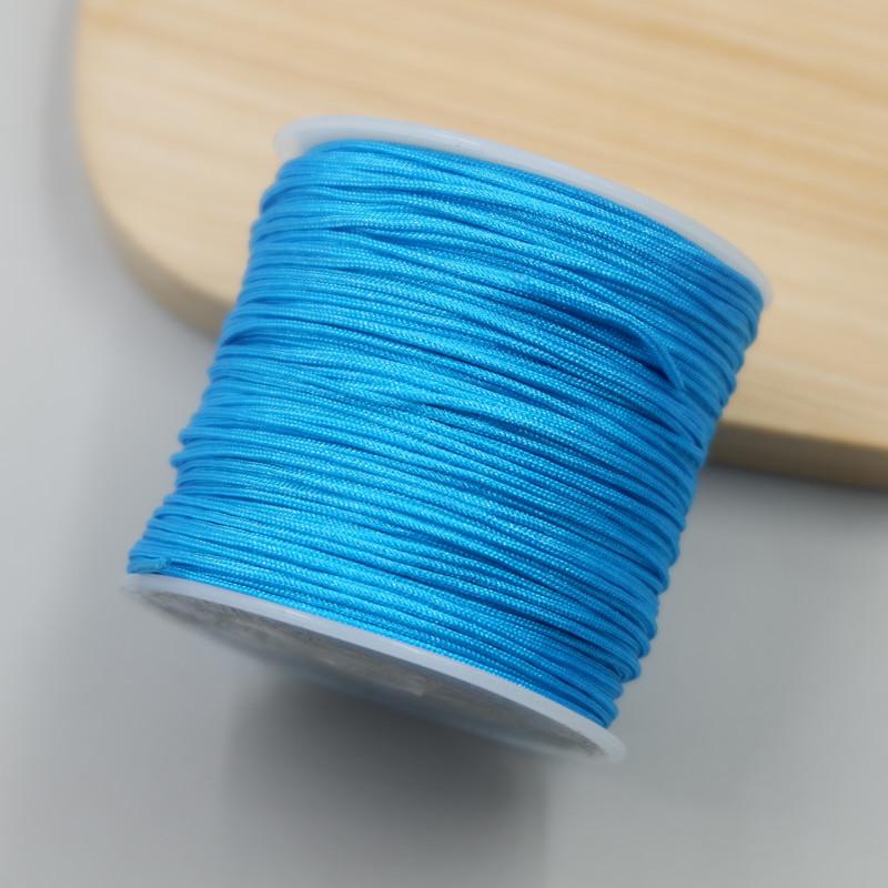 Прядь синего шелка, плетеный браслет для волос, нефритовая нить, сшитый своими руками, браслет, ожерелье, кулон, шнурок, красная веревка