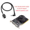Essential Graphics Card 6Pin Female to DC 12V 5.5X2.1mm Connector Adapter Cable для стабильного подключения видеокарты