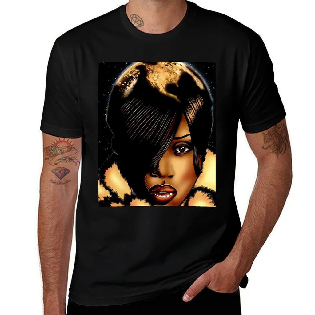 Missy Misdemeanour Elliot The Queen Tshirt Soft Cotton Print Tshirt
