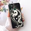 For Huawei Y6P 2020 Cool Dragon Tiger Pattern Phone Case For Huawei Y6p MED-LX9 MED-LX9N Soft Silicone TPU Cases Bumpers