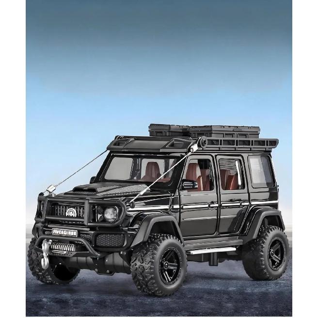 1:32 Mercedes Benz G550 4x4 Off Road SUV Alloy Diecast Model Car Library Bookcase Decorative Ornament Collectibles Automobile
