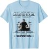 The Best Still Play Drums in Their Seventies Drummers Unisex TShirt Y2k Fashion Music Lover Tee Top Funny Plays Drums Novelty Gift